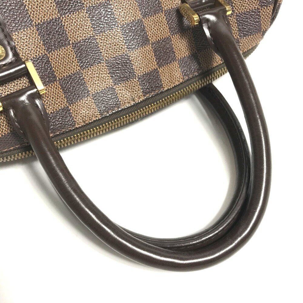 LOUIS VUITTON Brown Damier Canvas Boston Bag - Picture 5 of 11
